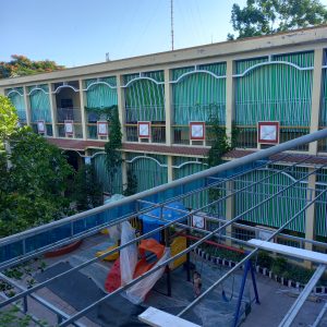 Bạt che nắng tự cuốn trường học ở Quận 8