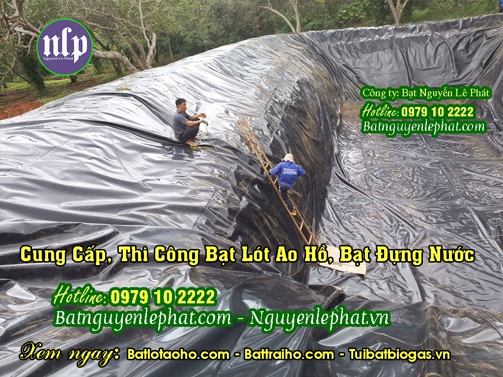 thi cong ham biogas