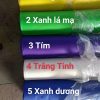 Mã màu vải bạt dù che nắng mưa
