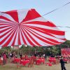 Dù sân trường học 30m