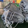 Bạt nhựa PE trắng xám may viền đống khoen theo yêu cầu